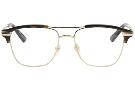 gucci gg0241o metal mens eyeglasses 003 gold|Gucci GG0241O Eyewear for Men .